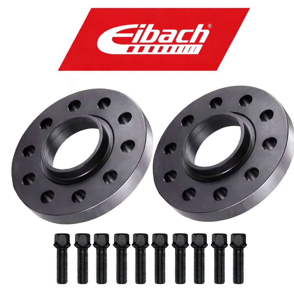 Eibach ProSpacer + Uzatılmış Bijon Seti | 2x 10 mm | Siyah | 5x112