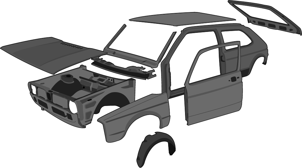 Golf MK1 werk34 set