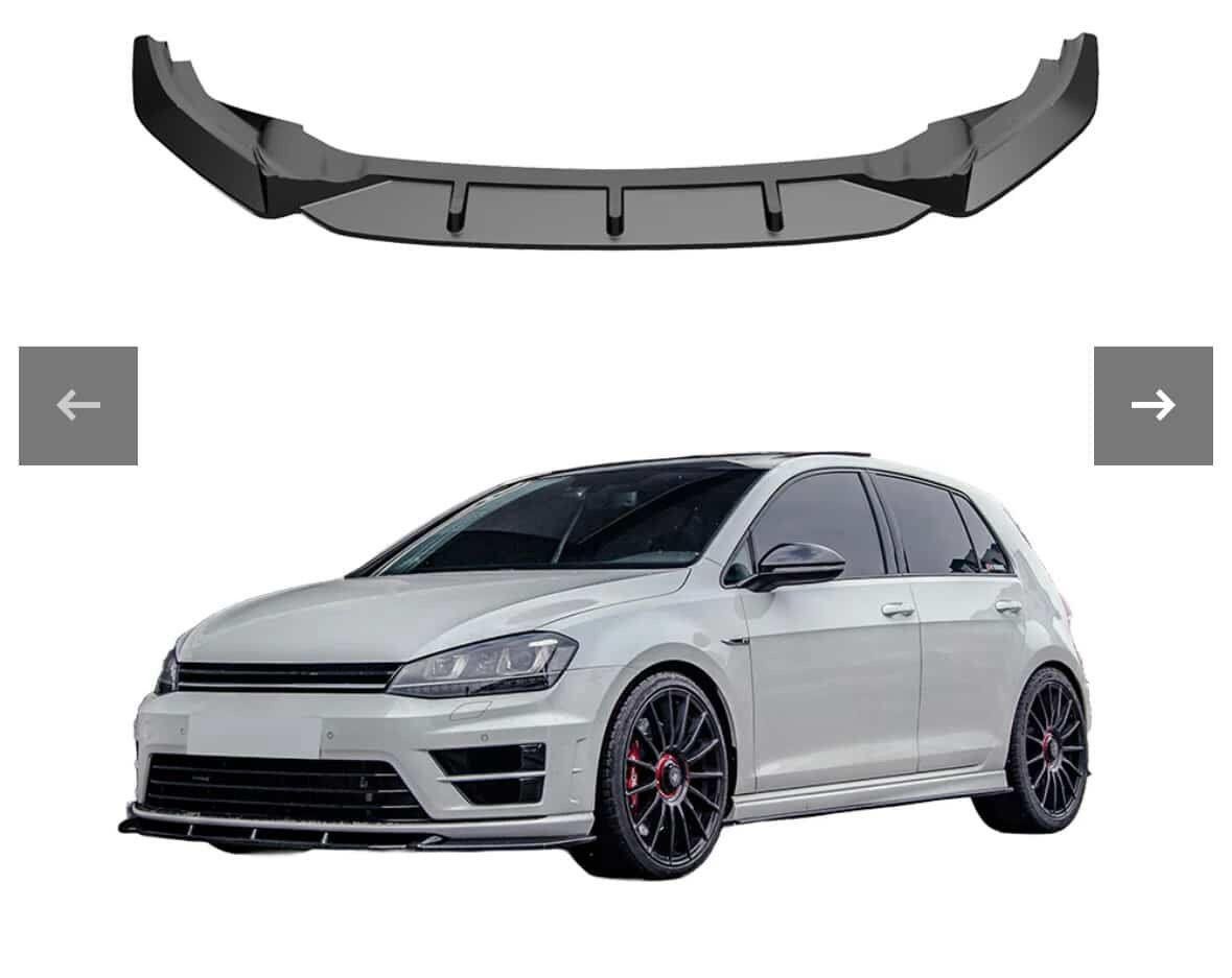 Golf mk7R ön lip yerli üretim