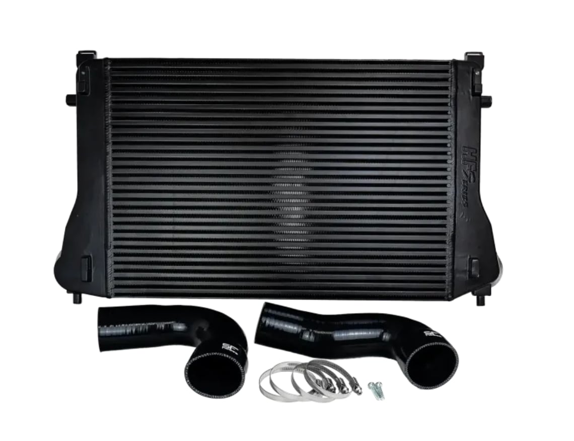 HG MOTORSPORT HGICVAG21 HF-Series intercooler VAG 1.8-2.0 T(F)SI EA888 Gen.3 (e.g. Golf Mk7 GTI, S3 8V)