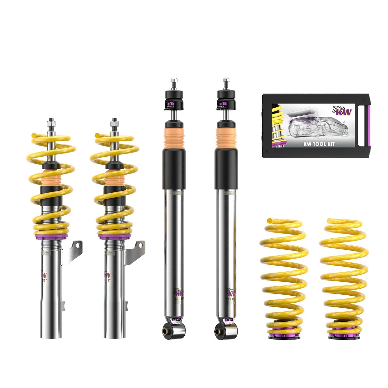 KW Coilover suspension V3 inox part-no.: 35275008