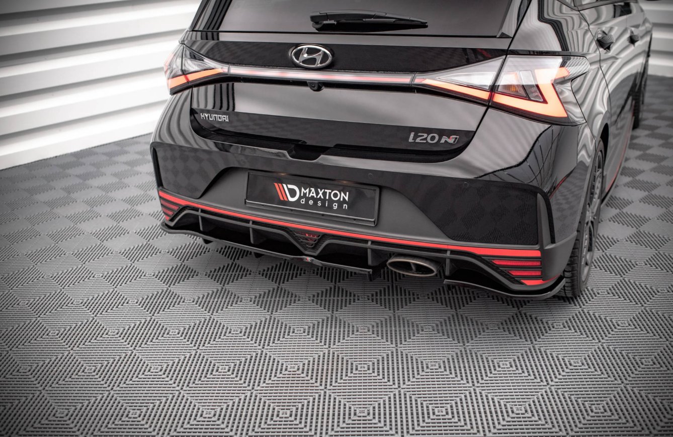 Maxton Hyundai i20N Arka Difüzör (Dikey Kanatlı) 