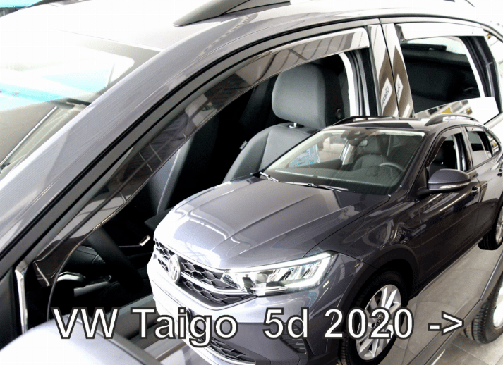 Team Heko VW Taigo 5 Kapı 2020→ Rüzgarlık Seti (Ön + Arka)