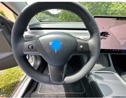 TESLA MODEL 3 MODEL Y karbon direksiyon takımı MAX CARBON