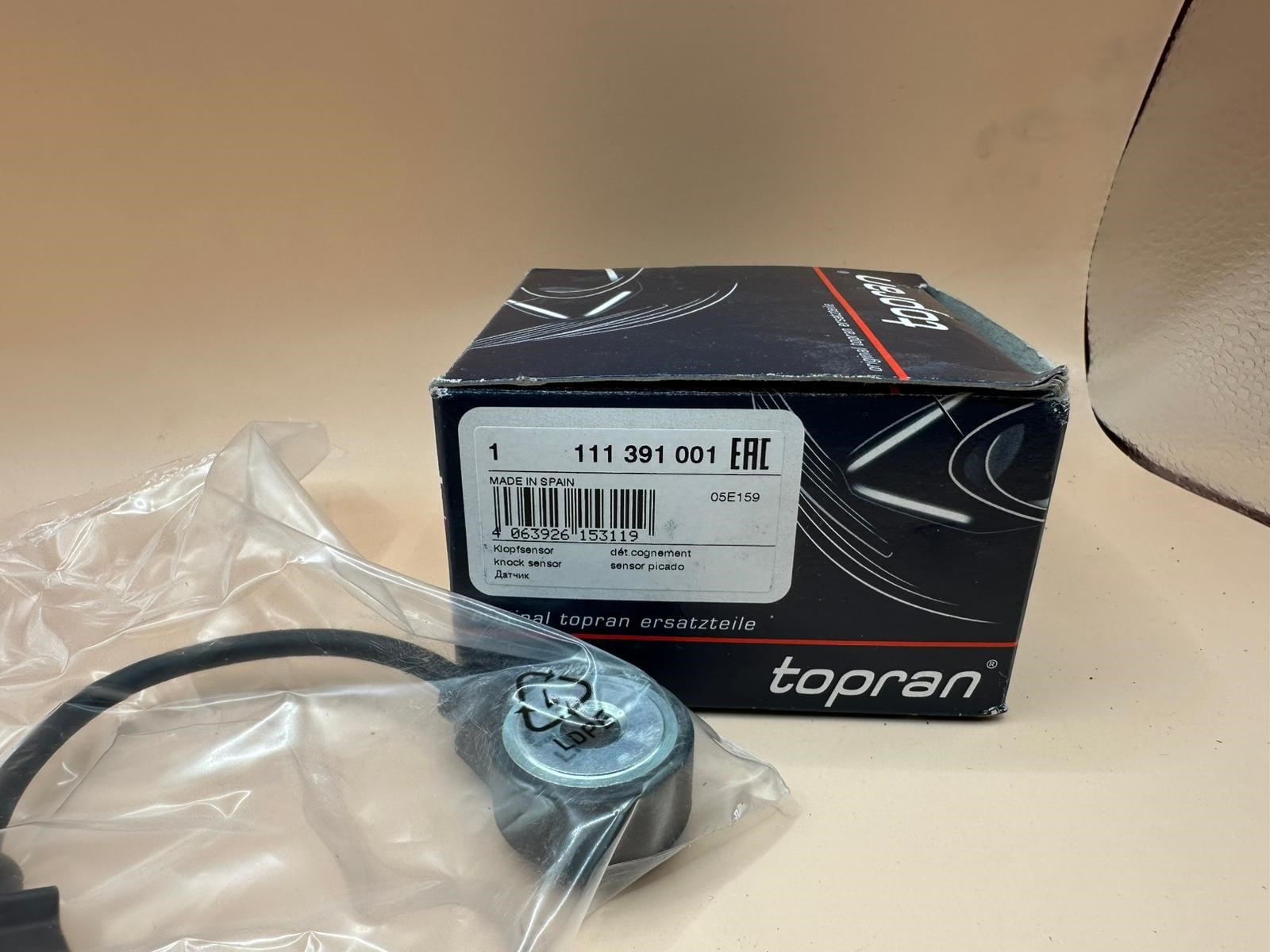 TOPRAN Golf MK4 Vuruntu Sensörü