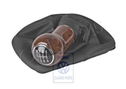 VW Golf 4 / Bora Ahşap Görünümlü Vites Topuzu ve Vites Körüğü (6 İleri)