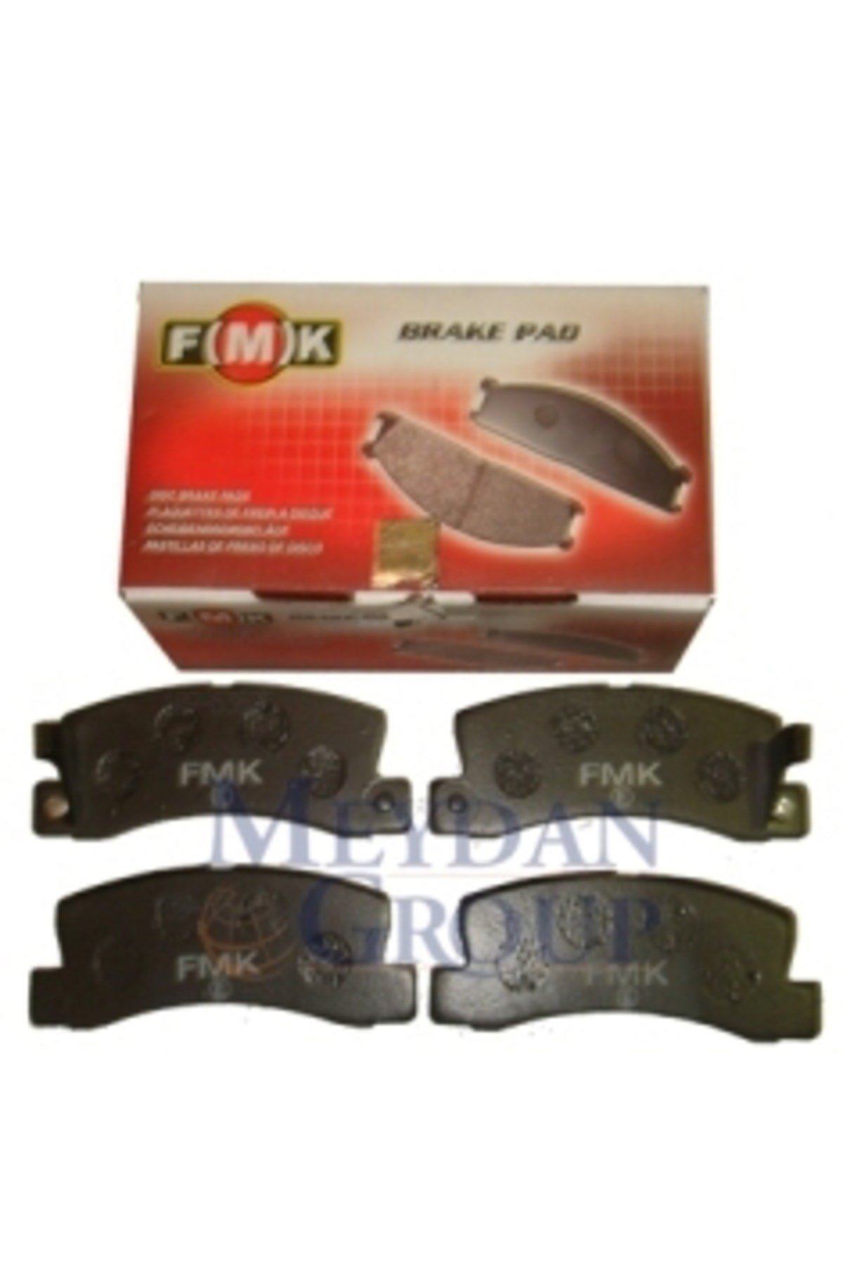 189-6360f/toyota Avensıs- 01/02; Arka Fren Balatası 1,8/2,0 (disk) (107,6x35x15) (fmk) Uyumlu