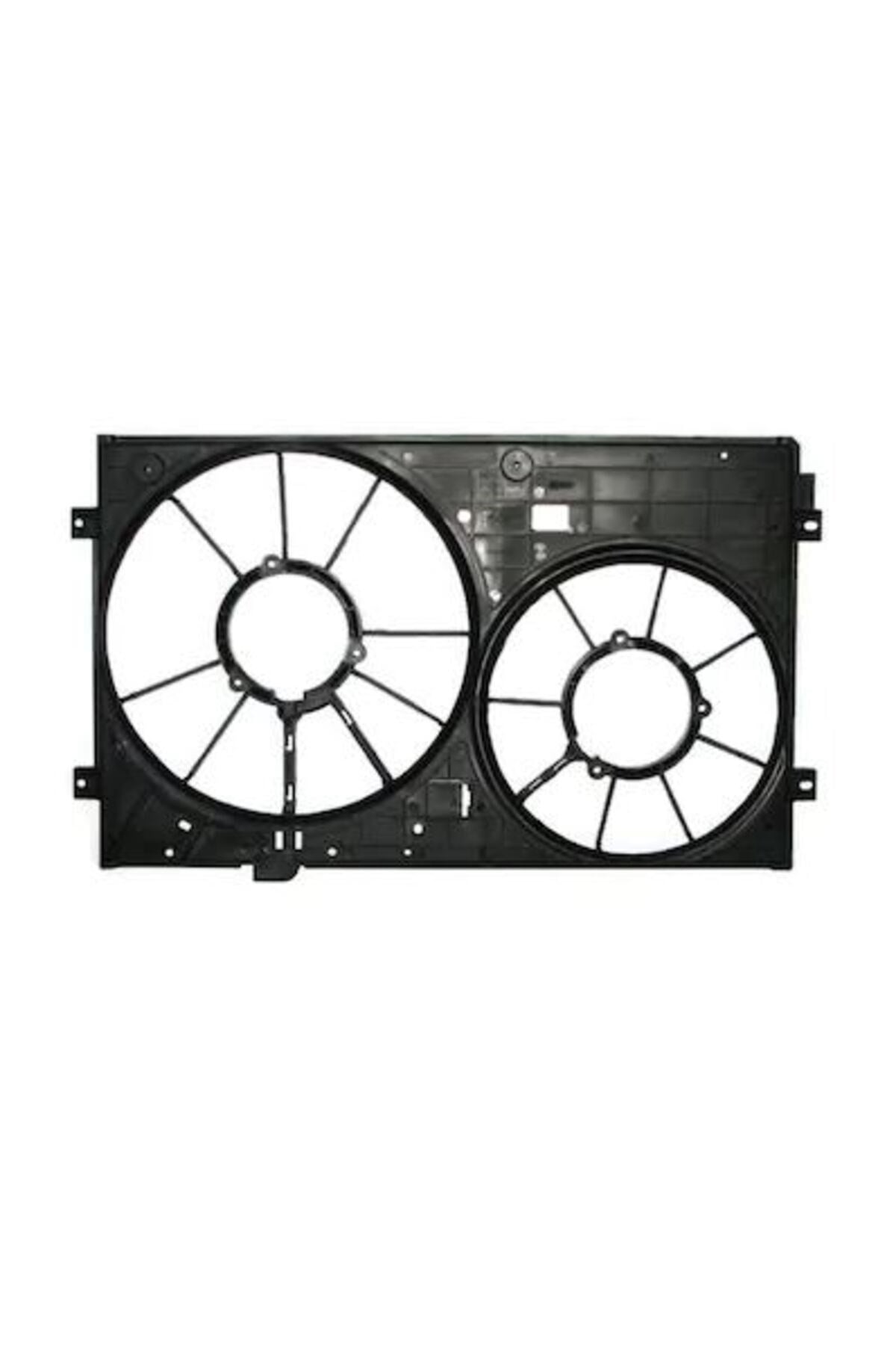 Audi A3 05/08 Radyatör Ve Klima Fan Davlumbazı Boş Gövde (Çiftli) (Twy)