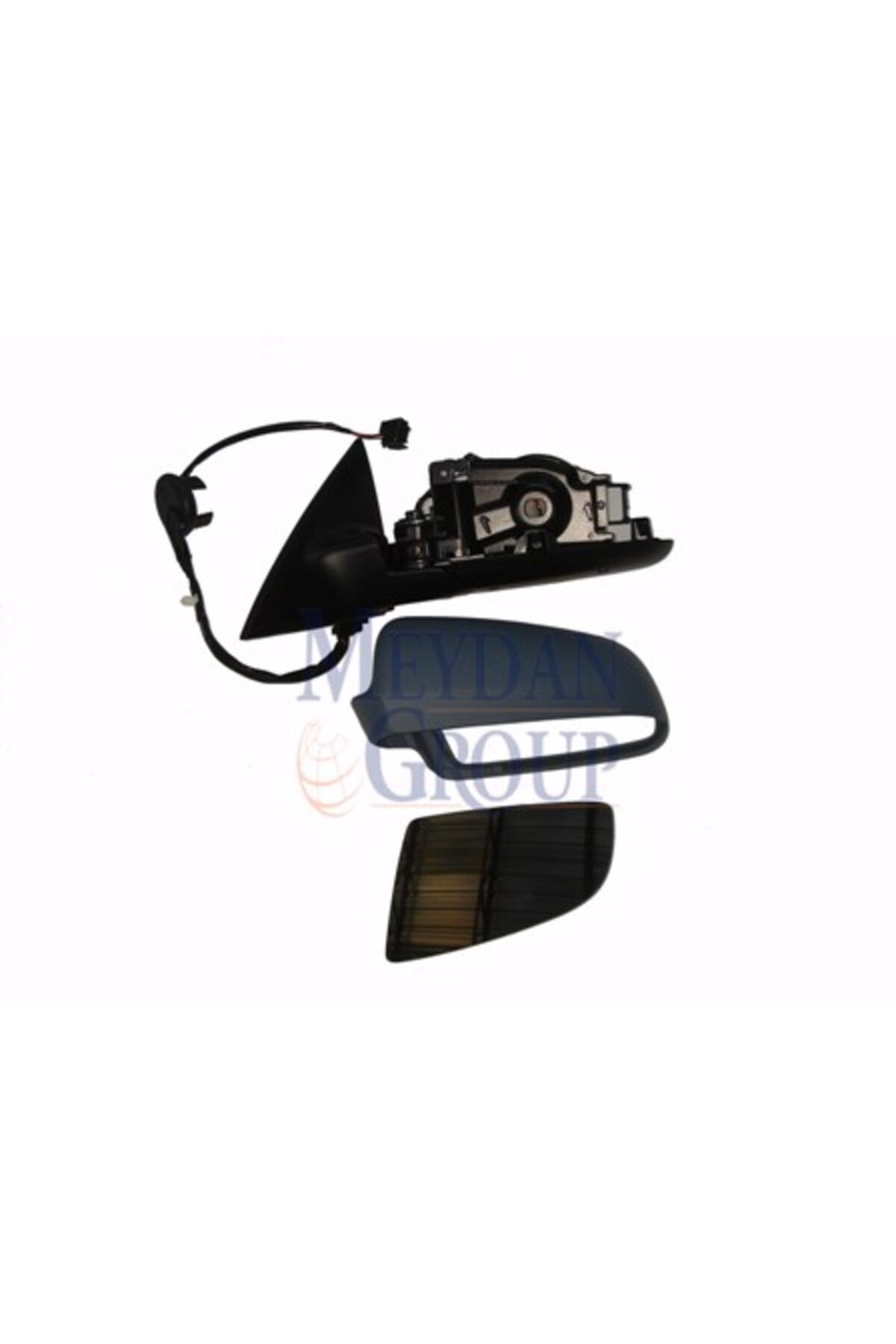 Audi A6- 05/09; Kapı Aynası Sol Elektrikli/Isıtmalı/Gri Kapaklı 5FİŞLİ (TW) 4F1858531J01C
