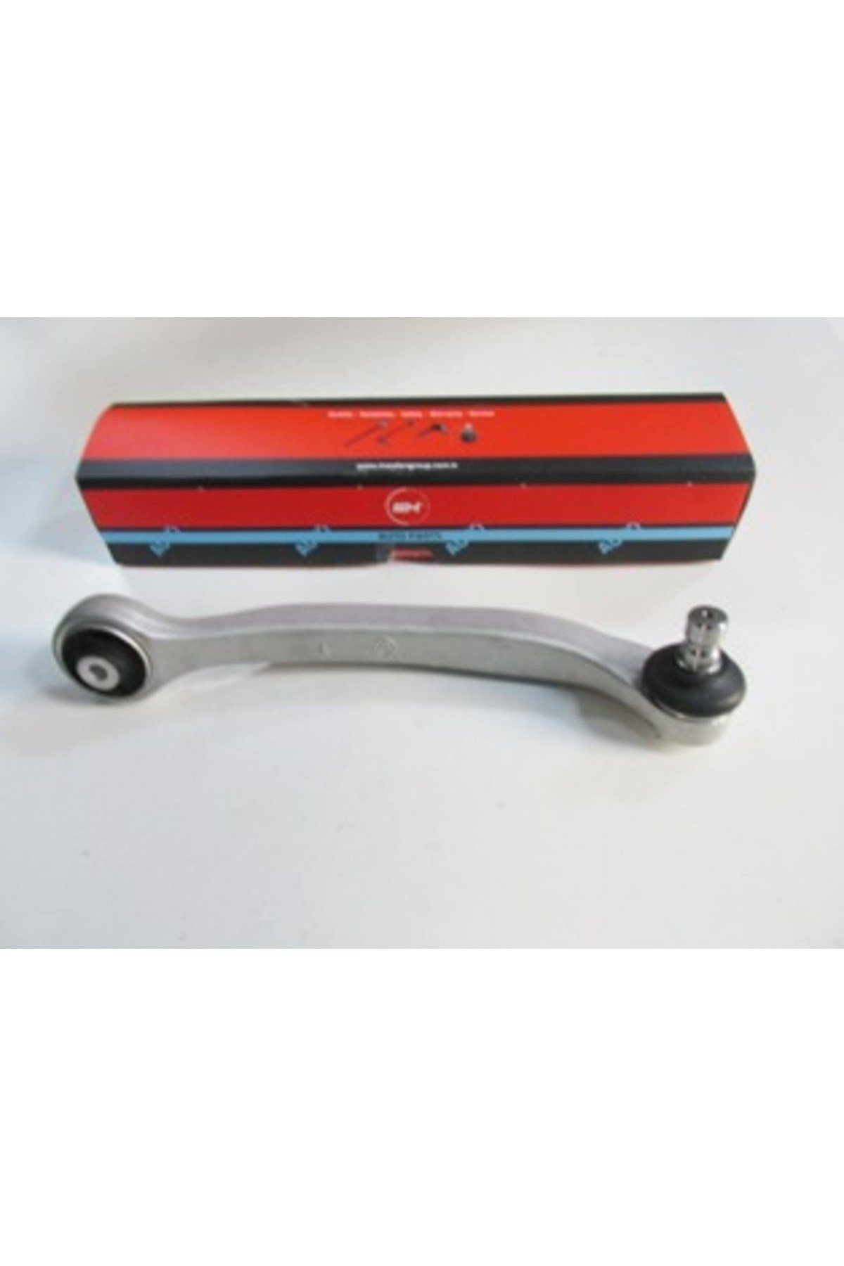 Audi A6- 09/11; Ön Üst Tabla Sol Eğri Tip Rotilli/Burçlu (Salıncak) Alüminyum (SH) 4E0407505B