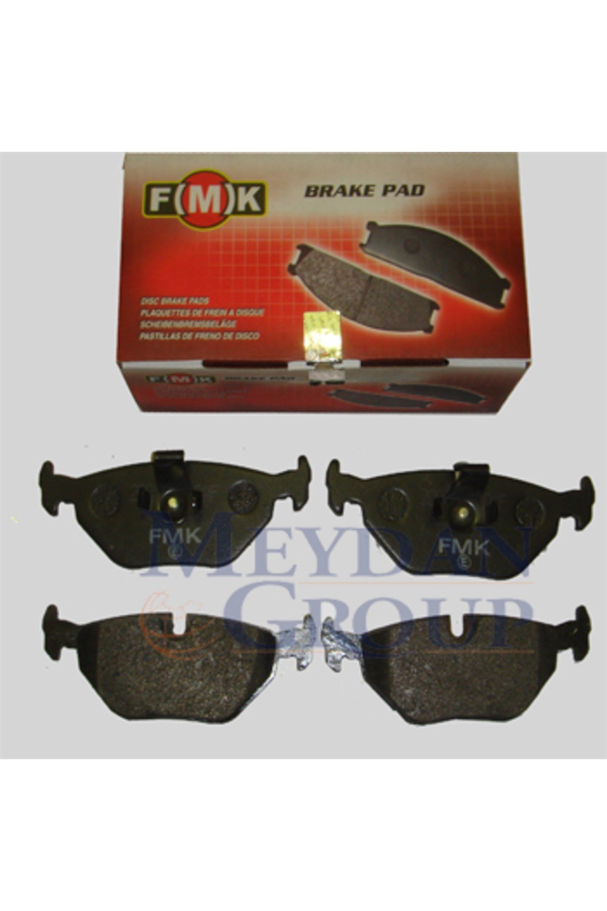 BMW 3 Seri- E46- SD/Coupe- 02/05; Arka Fren Balatası (Disk) (123,1x45x16)(Fmk) 34211164499