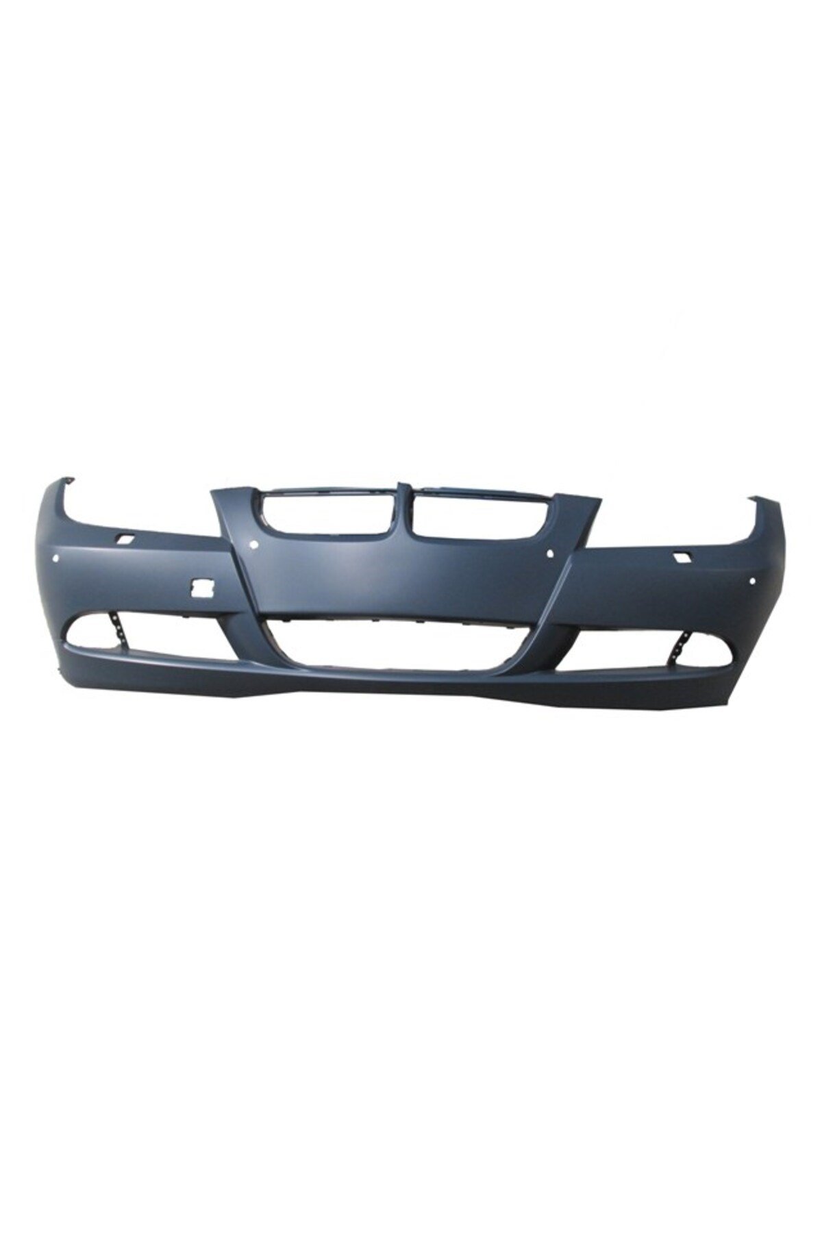 Bmw 3 Seri E90 05/09 Ön Tampon Koyu Gri/astarlı (Sis/sensör/far Yıkama Delikli Tw)