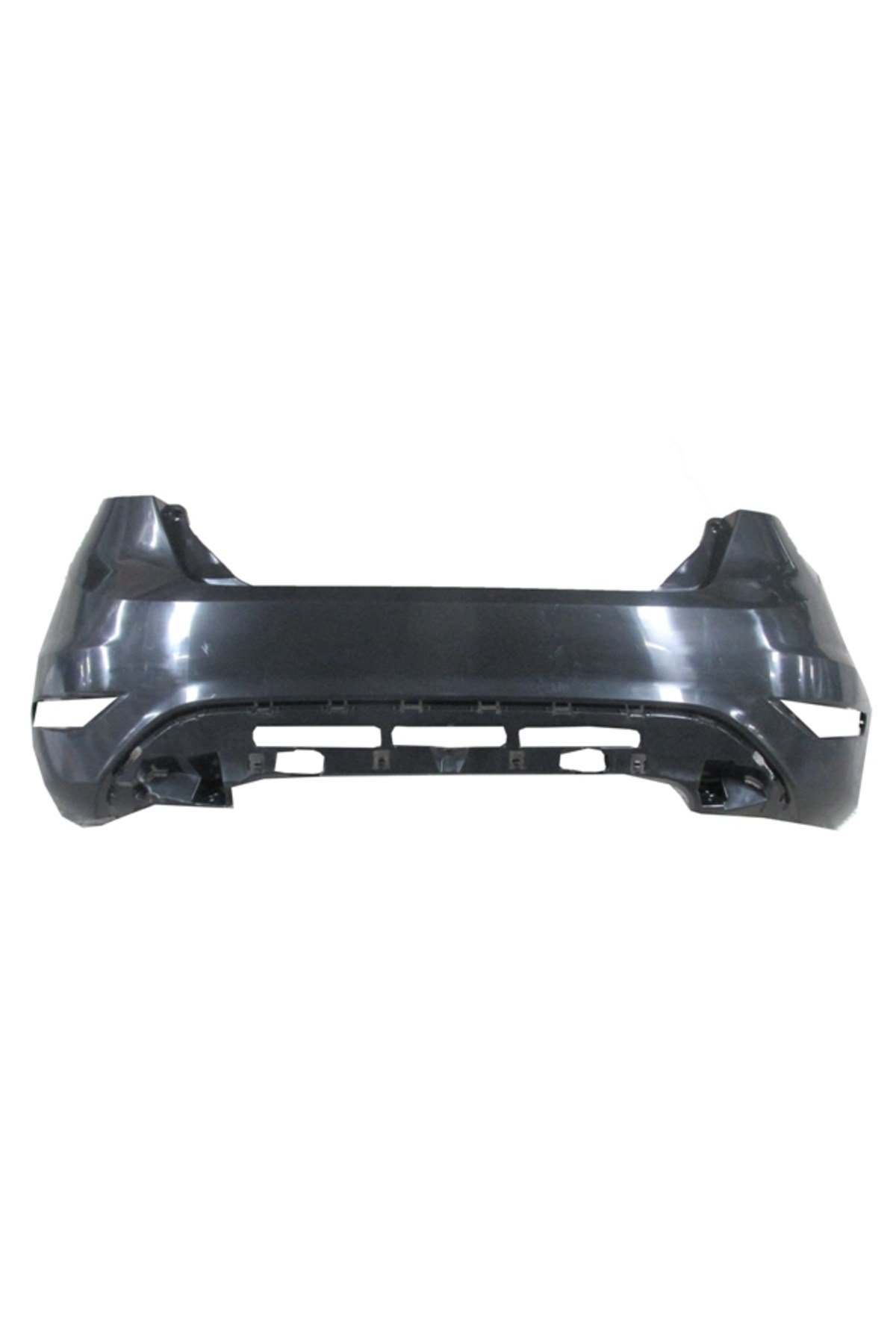 Ford Fiesta 09/13 Arka Tampon Siyah (Karlıksız/sis Delikli/sensör Deliksiz)(eurobump)
