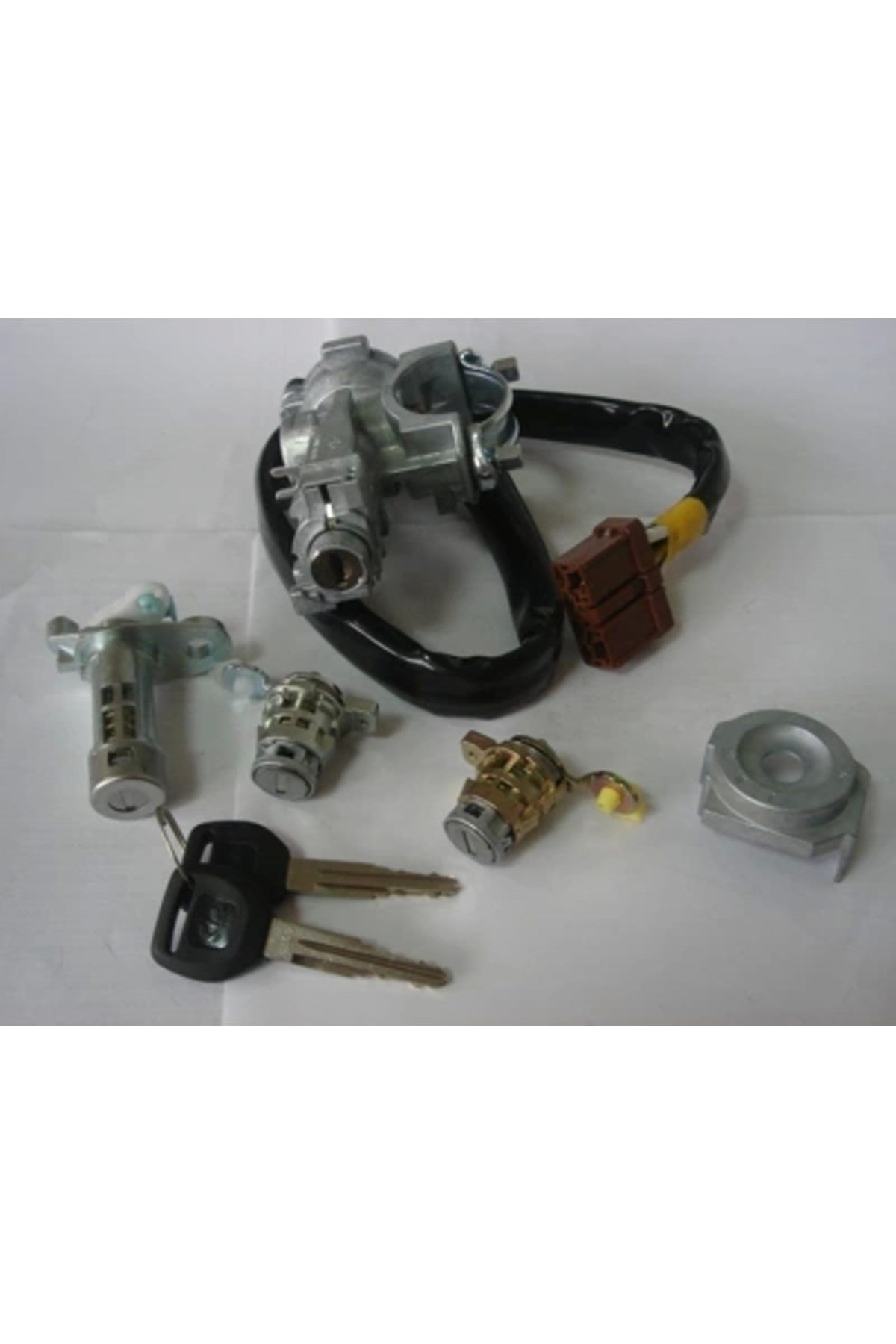 HONDA ACCORD- 99/00; KONTAK KİLİT SETİ (3LÜ) (KONTAK/KAPI/BAGAJ) (TERMİKLİ)
