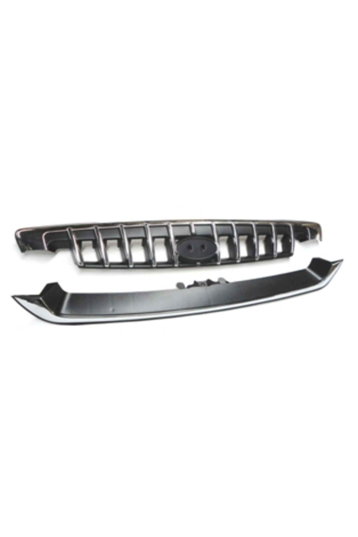 Hyundaı Starex- Minibüs- 98/08; Ön Panjur Alt/üst 2 Parça (NİKELAJLI IÇ PETEKLERİ SİYAH) 86565-4a511
