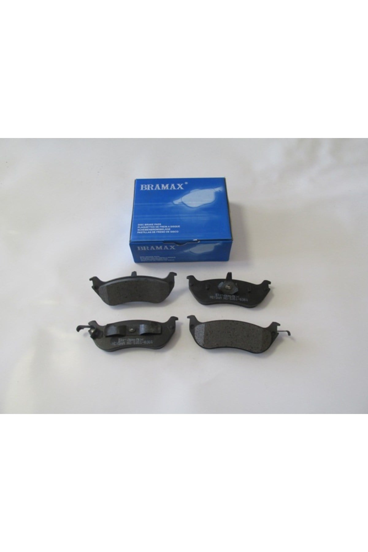 Lincoln Town Car- 98/02; Arka Fren Balatası (Disk)(140.6x48.9x16)(Bramax) 5550086Z00