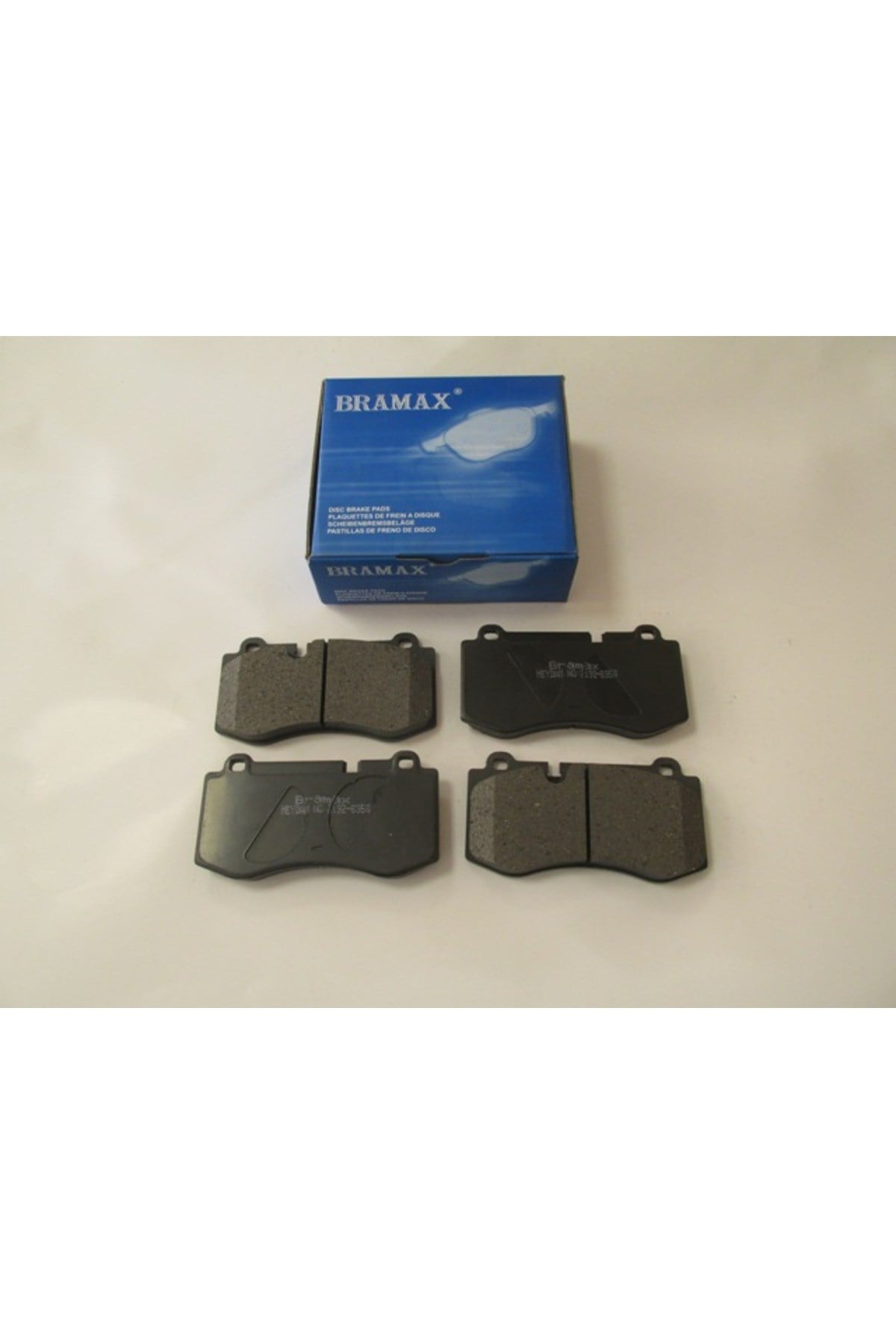 Mercedes S Class- W221- 06/12; Ön Fren Balatası (Kablosuz)(Disk)(141.5x76.1x17)(Bramax) A0044206220