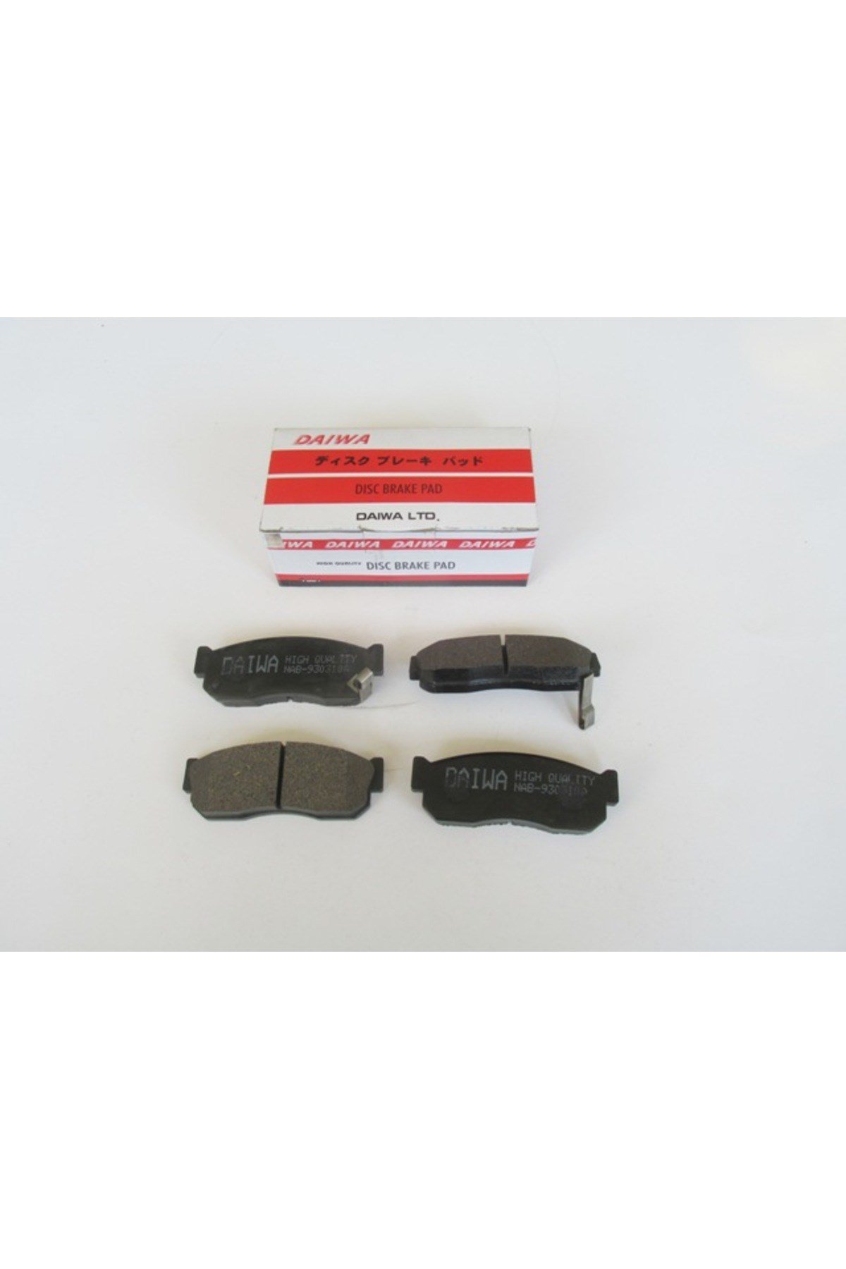 Nissan Sunny- B11 CD17- 84/88; Ön Fren Balatası Dizel Tip (Disk) (108,6x37x16) (Daiwa) 41060-01A25