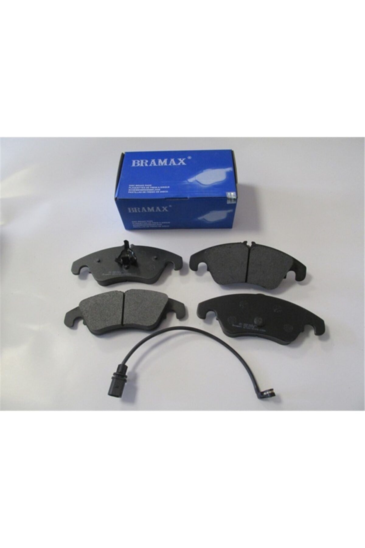 OEM NO 8K0698151A UYUMLU AUDI A4 13/15 ÖN FREN BALATASI 1,8/2,0/3,0(1KABLOLU)(DİSK)(155x66.6x19.6/15