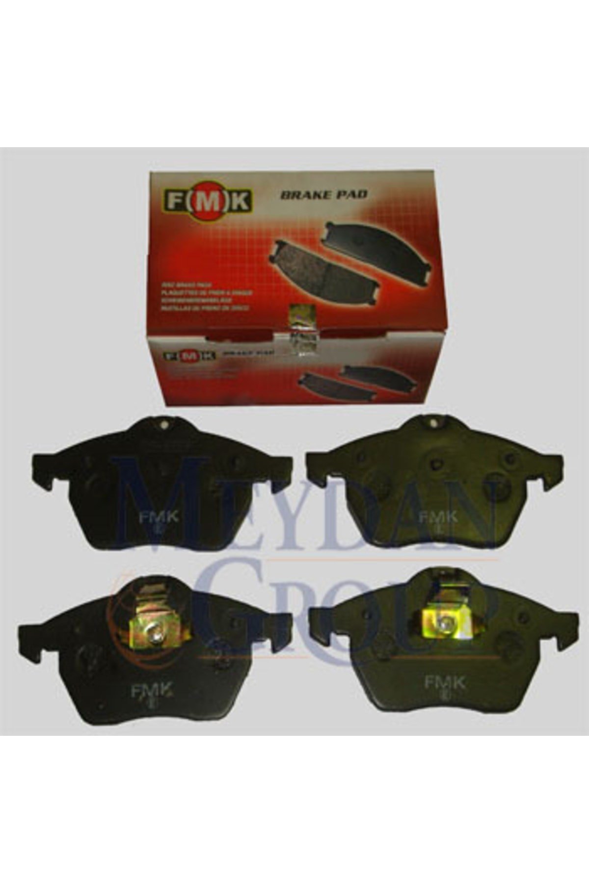 Opel Vectra- B- 96-99 Ön Fren Balatası (KABLOSUZ)(DİSK) (155,3X74,1X19-156,3X74,1X18,5) (FMK) Oem No