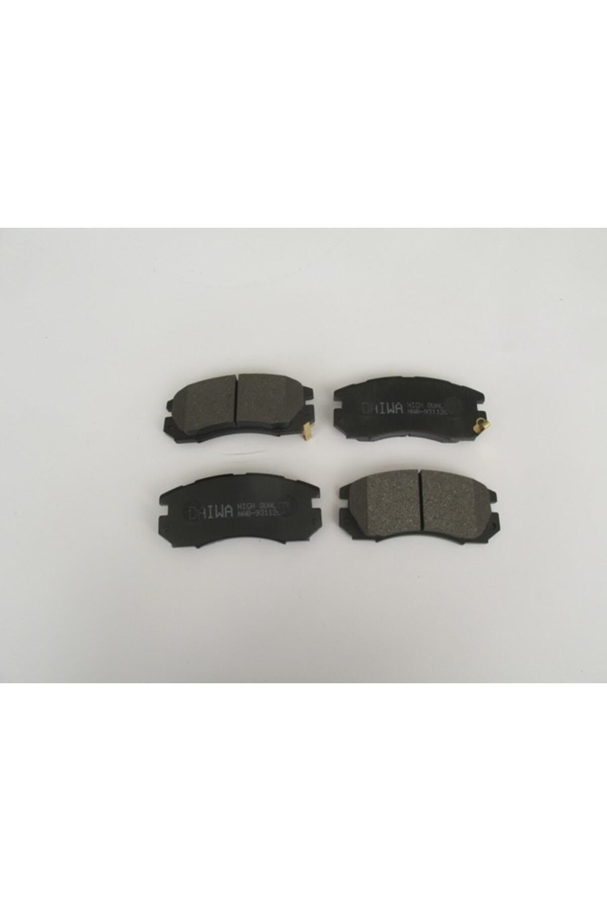 Parça A.SUBARU IMPREZA- 93/96; ÖN FREN BALATASI (2,0 TURBO) (DİSK) (127,8X51X17) (DAIWA)