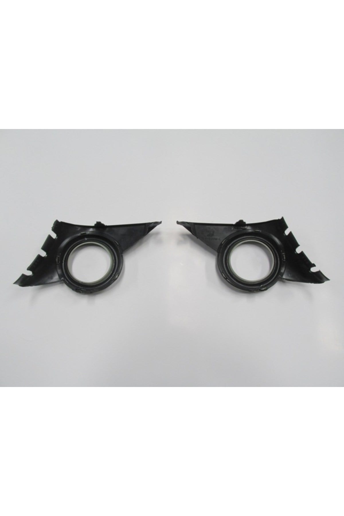 Peugeot 207 Sis Lamba Kapağı Sağ Sol Set Sis Delikli Çerçevesi Gri 2 Parça 06 09