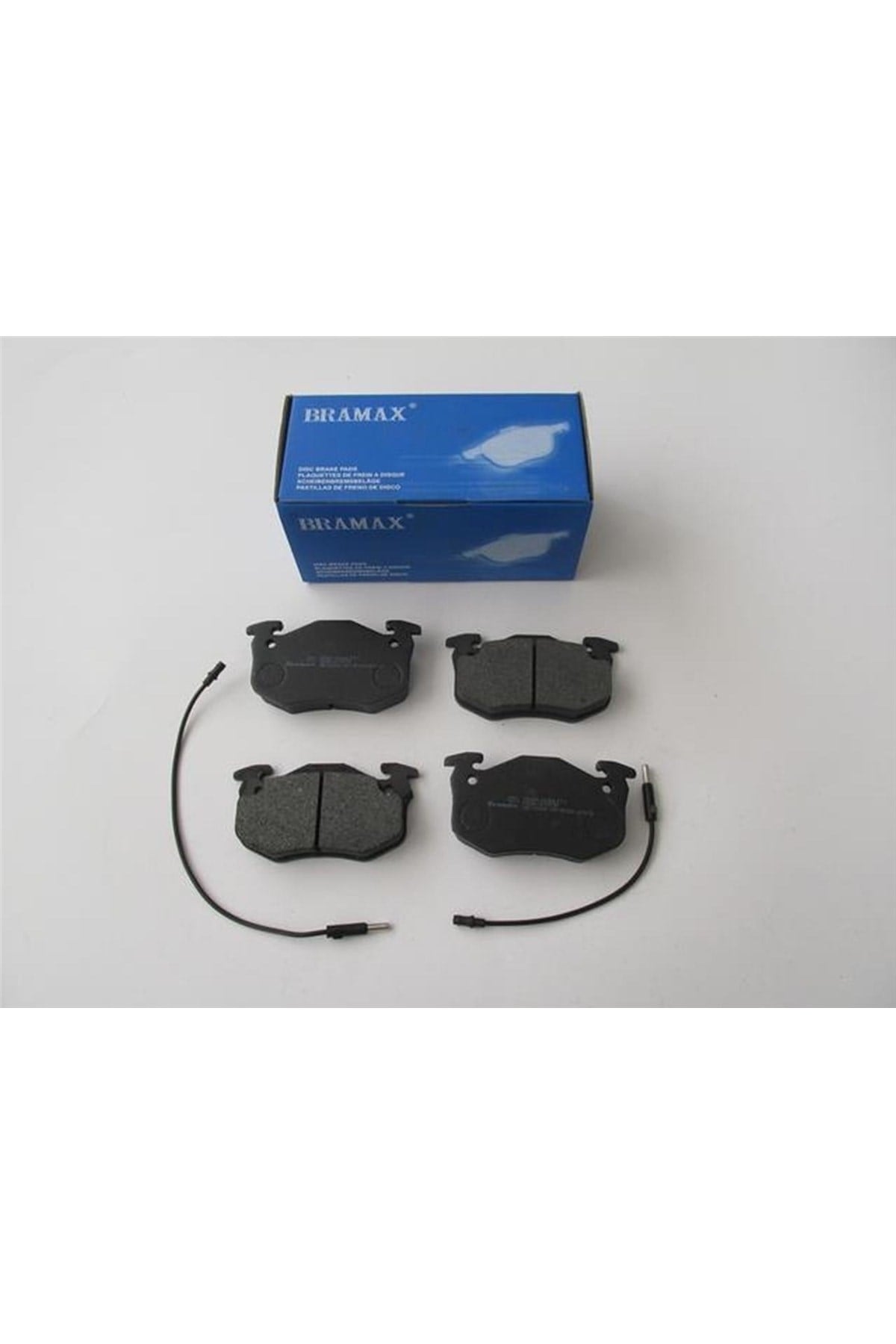 PEUGEOT 306- SD/HB- 00/01; ARKA FREN BALATASI (2 KABLOLU)(DİSK) (105X54,9X11)(BRAMAX) P-A