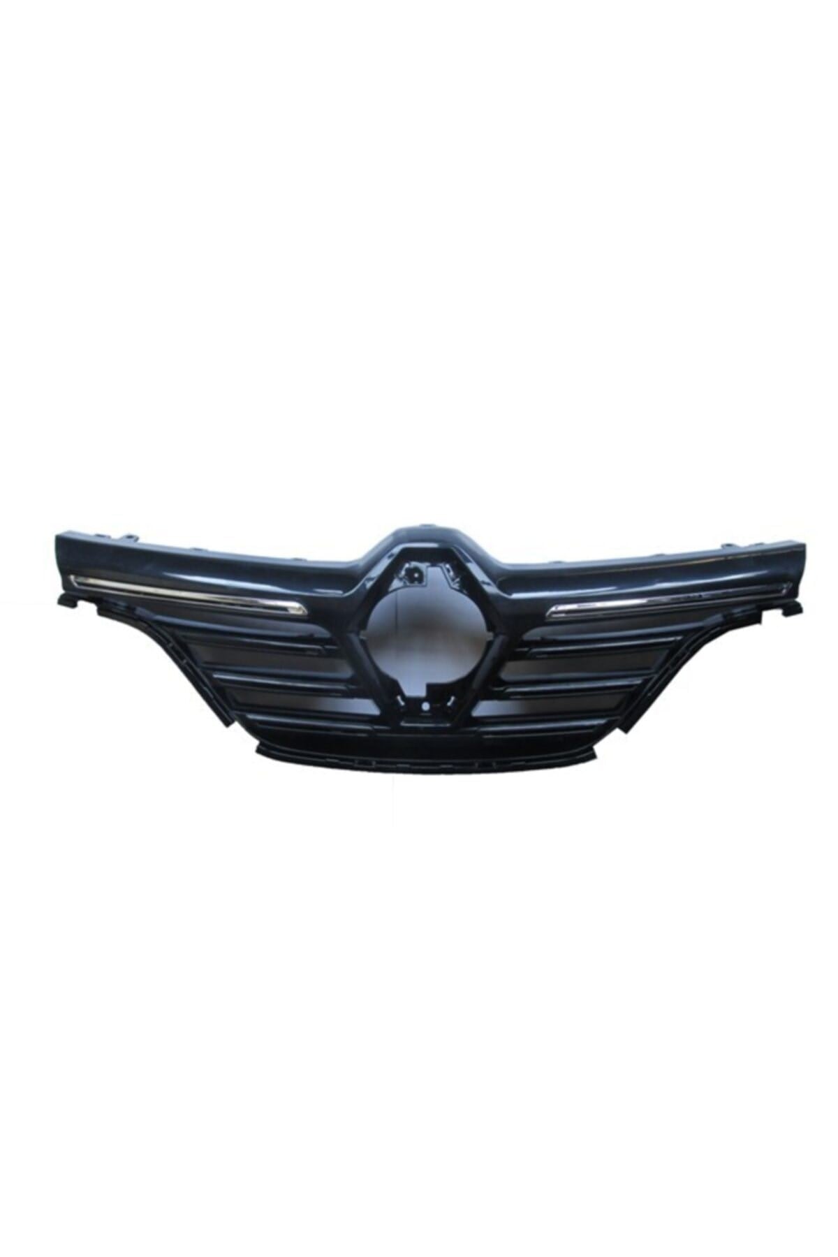 Renault Megane 4 Sd/hb 16/20 Ön Panjur Siyah 7 Nikelaj Çıtalı (Icon Modeli İçin)