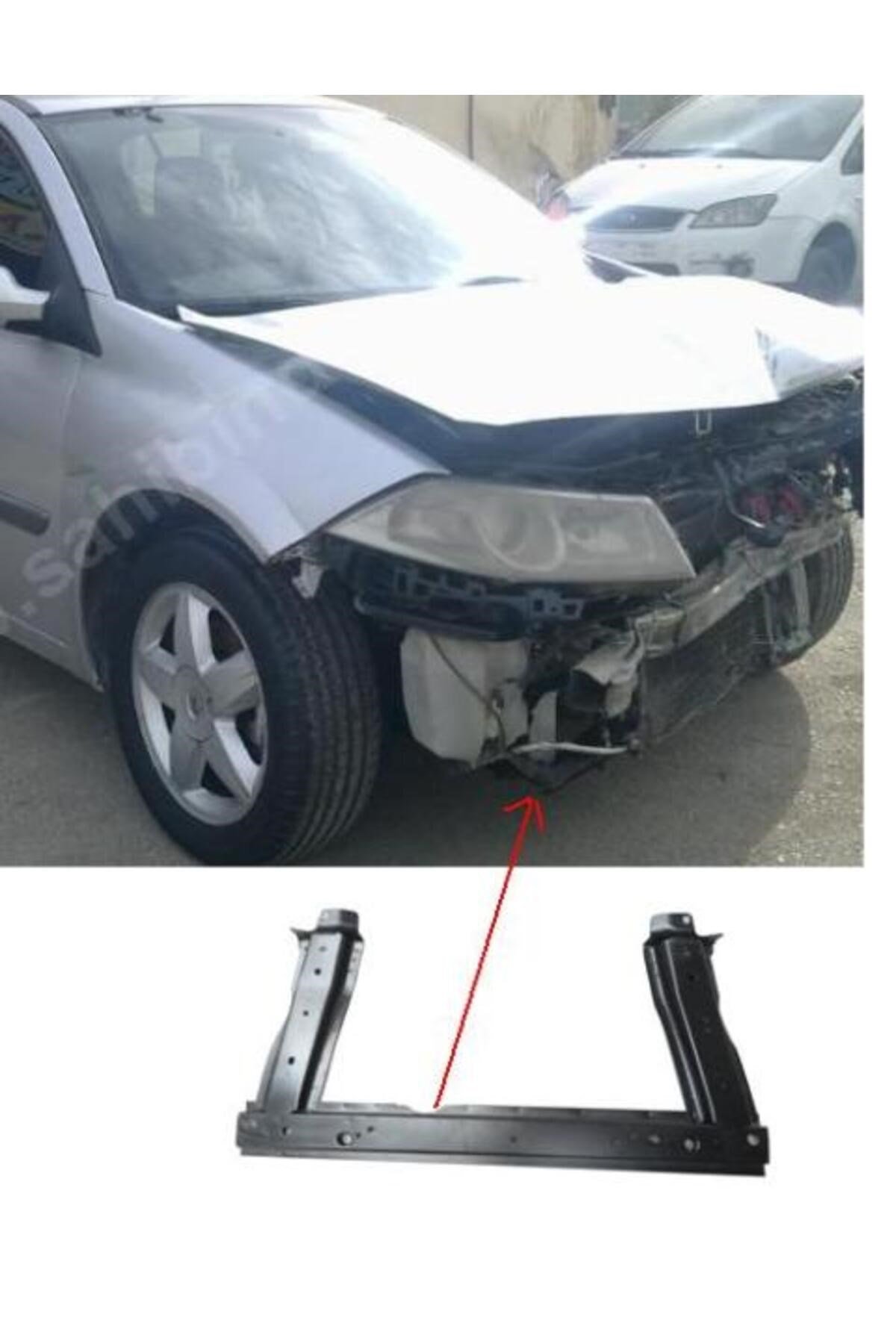 Renault Megane Iı Radyatör Bağlantı Sacı U Traversi Adet Oem No: 8200761565 2003 2009