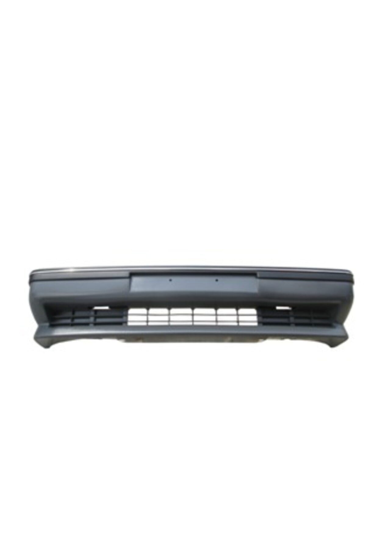 Renault r11 flash 86/95 ön tampon gri (çift renk) (nikelaj çıtalı) (eurobump)