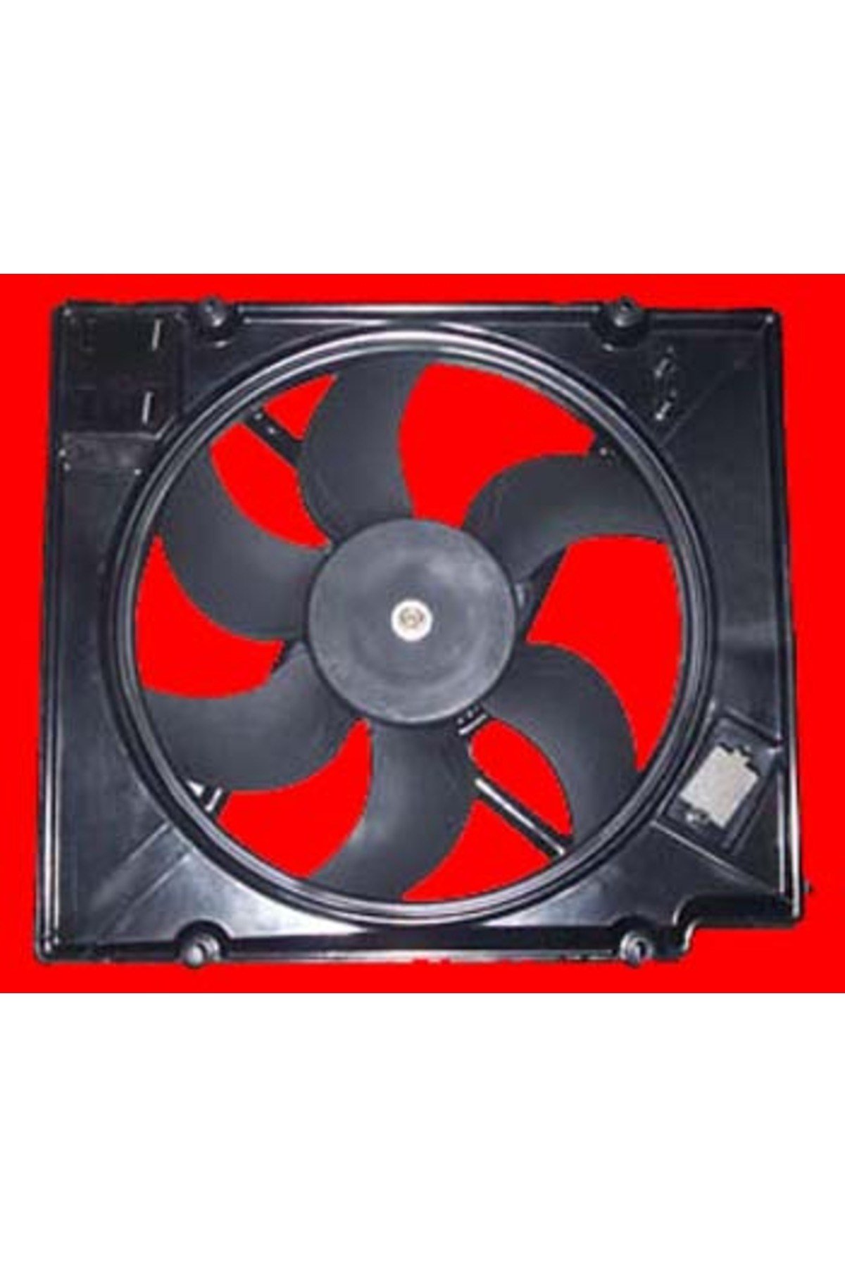 Renault Scenic- 1- 00/03; Radyatör Fan Davlumbazı Komple 6KANAT 7701042683