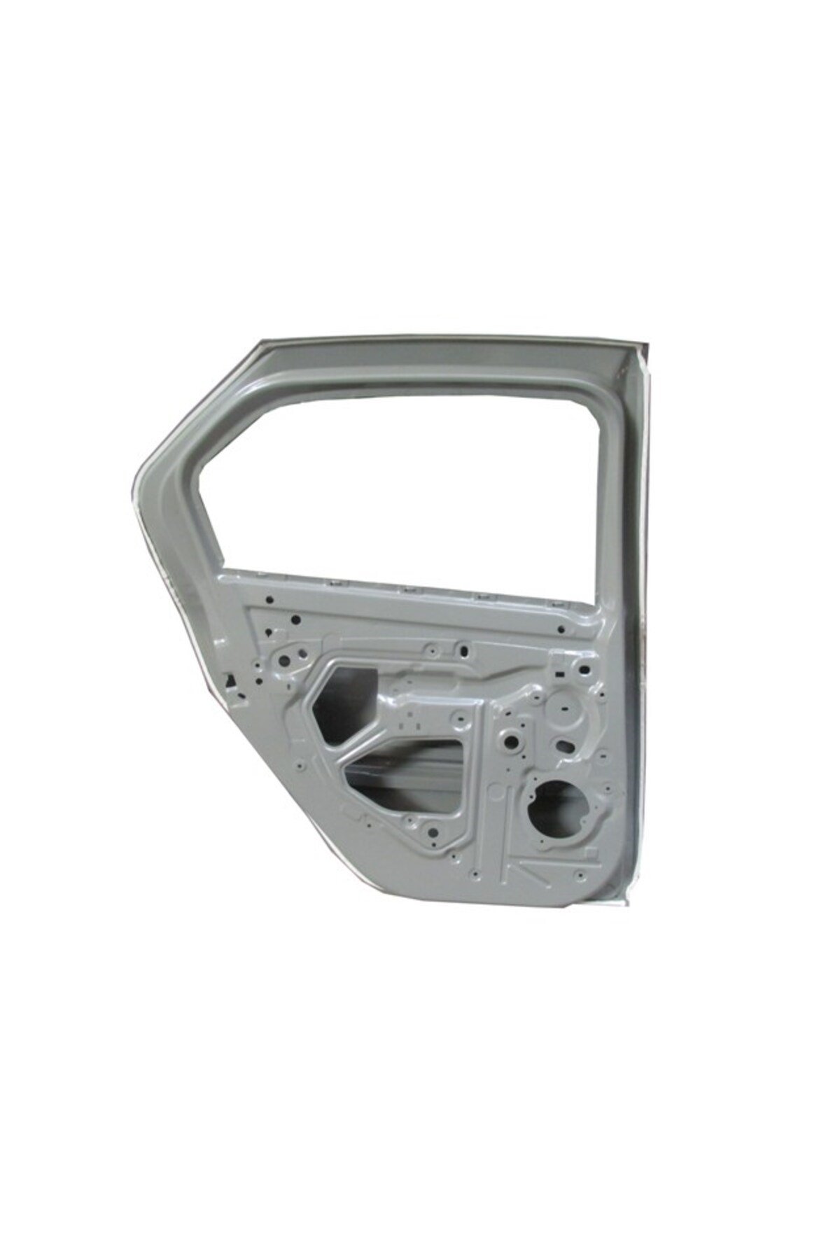 Renault Symbol 13/21 Arka Kapı Komple Sol Gri (Band Deliksiz) (İceli/çekomastikli) (Tw)