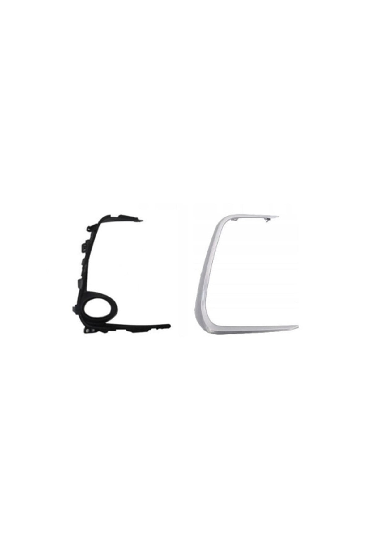 Toyota Corolla- E210- 19/25; Sis Lamba Kapağı Sağ Sis Delikli Gri İç Dış Set (2 Parça) 52125-02390