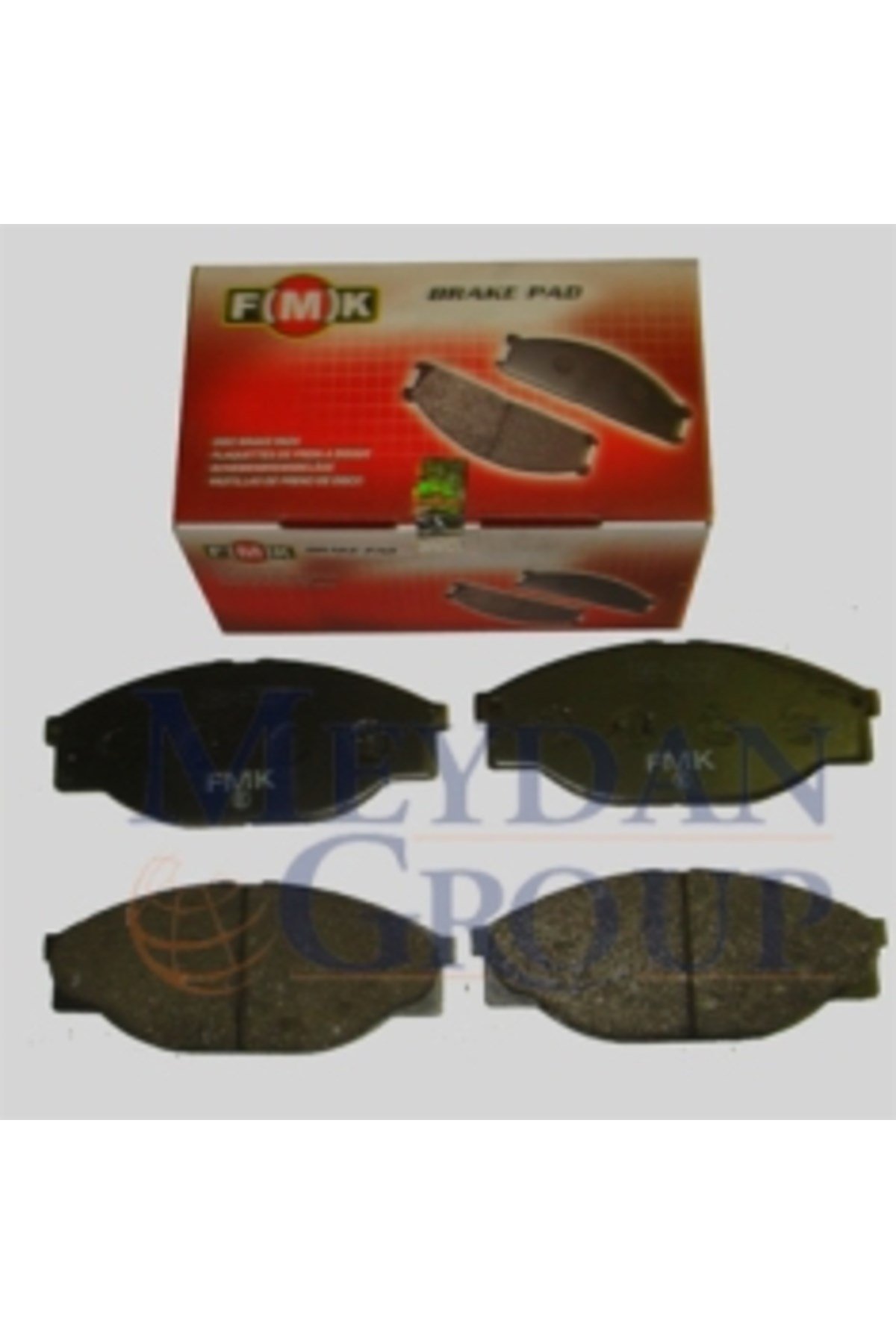 Toyota Hiace- Minibüs- 98/05; Ön Fren Balatası (Disk) (140x54x15,5) (Fmk) 04491-26250