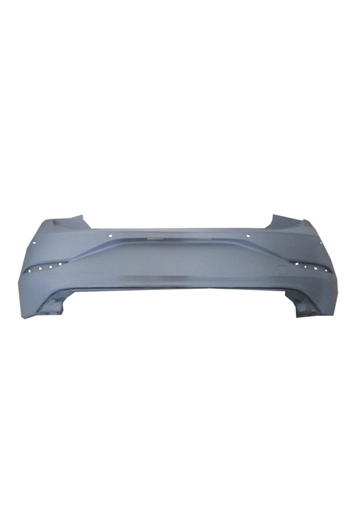 Volkswagen Polo- 8- 21/25; Arka Tampon Astarlı/4 Sensör Delikli (TYG) 2G6807417QGRU