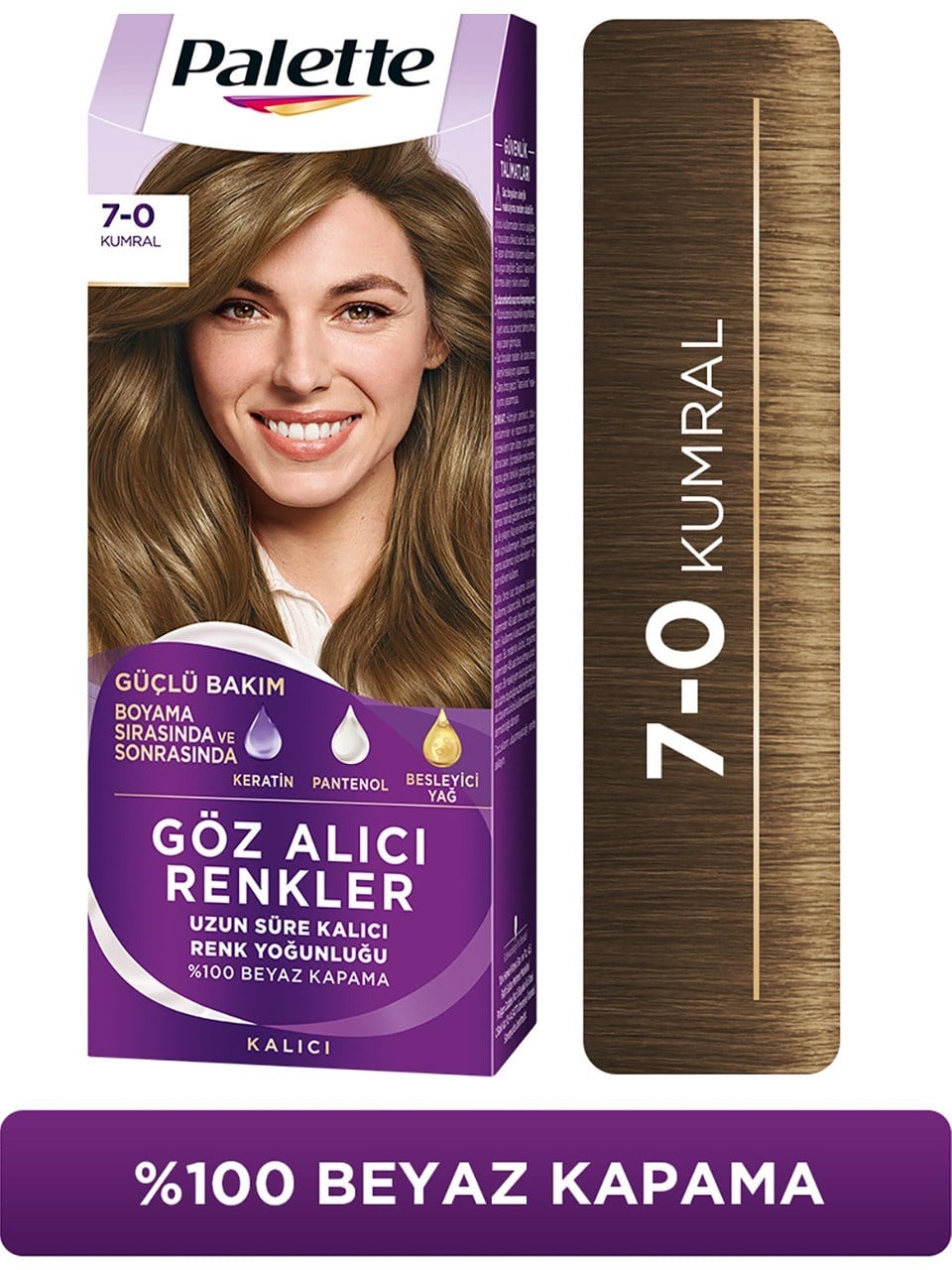 Palette Göz Alıcı Renkler 50 Ml 7-0 Kumral