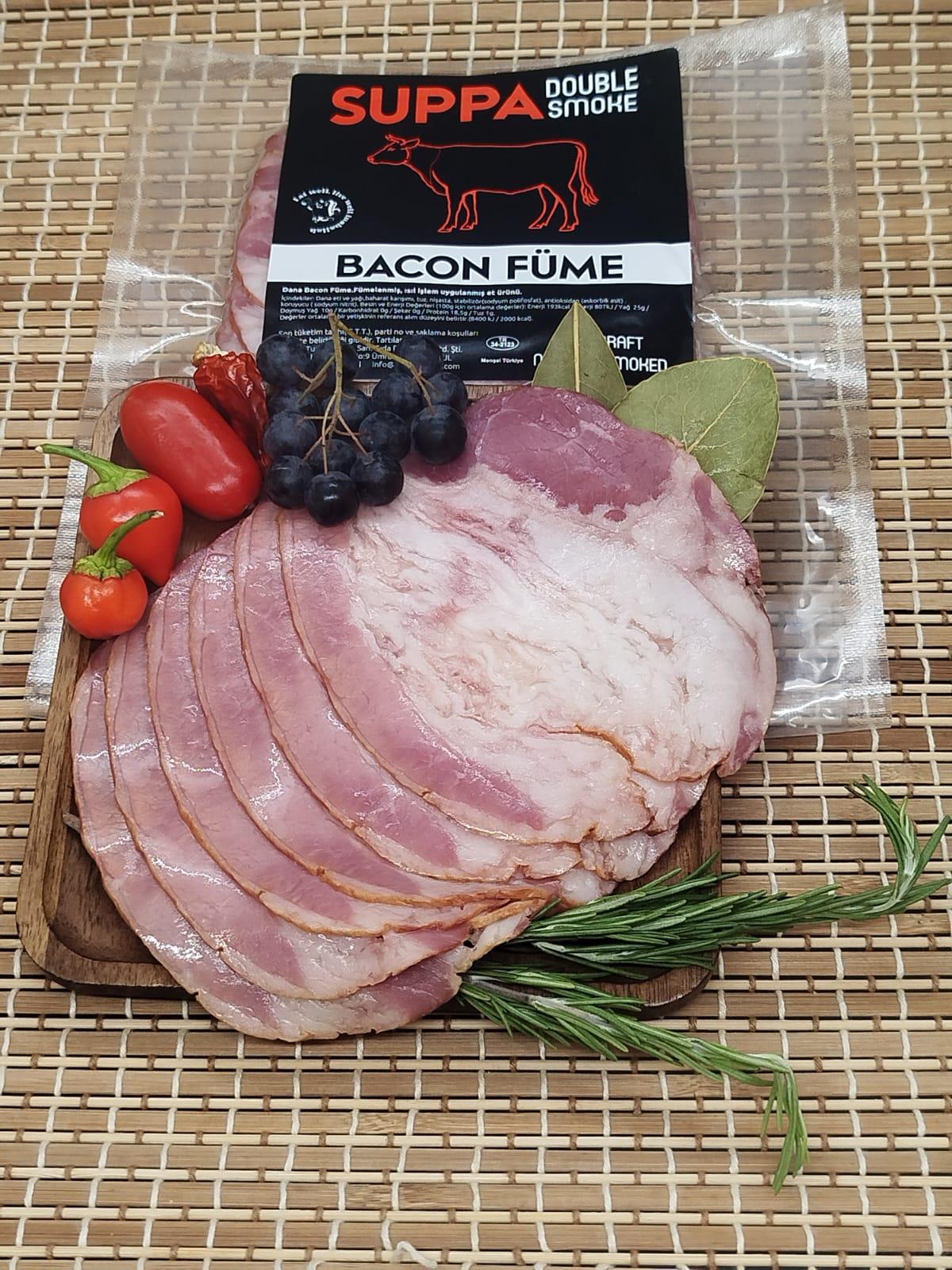 Suppa Bacon Dilimli Füme Kg