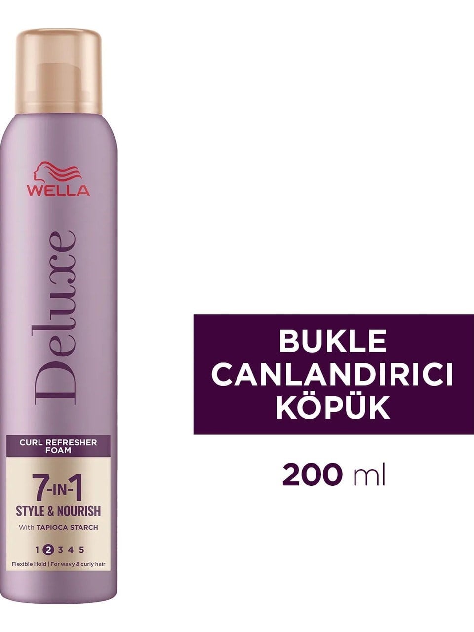 Wella Deluxe Canlandırıcı Bukle Saç Köpüğü 200ml