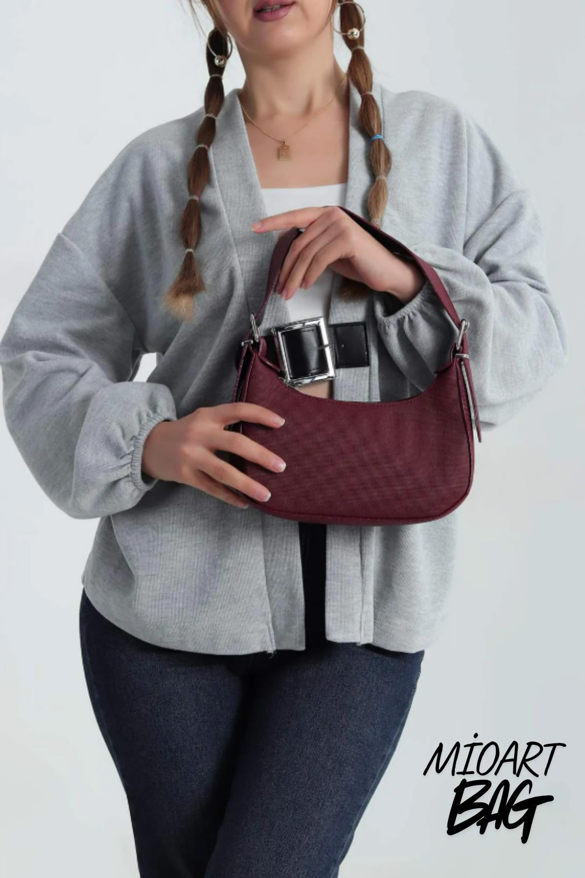 Ayarlanabilir Oval Baget Çanta