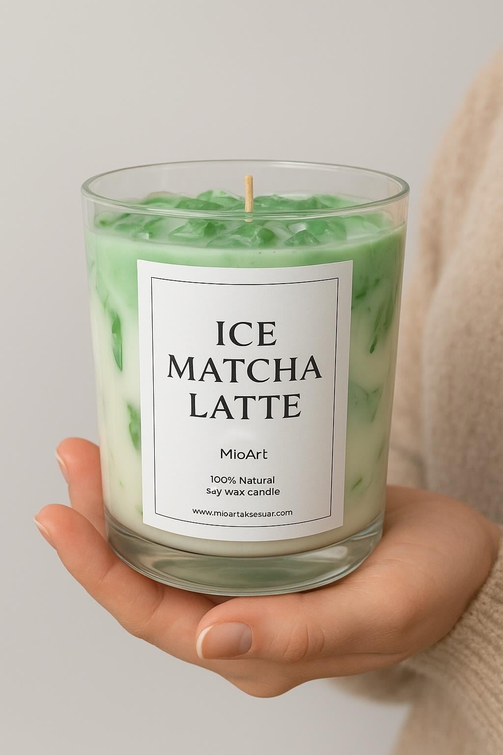 Matcha Latte Büyük Boy Mum