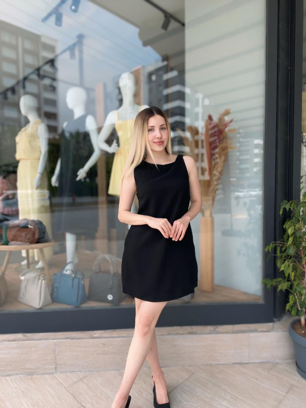 fermuar detaylı elbise