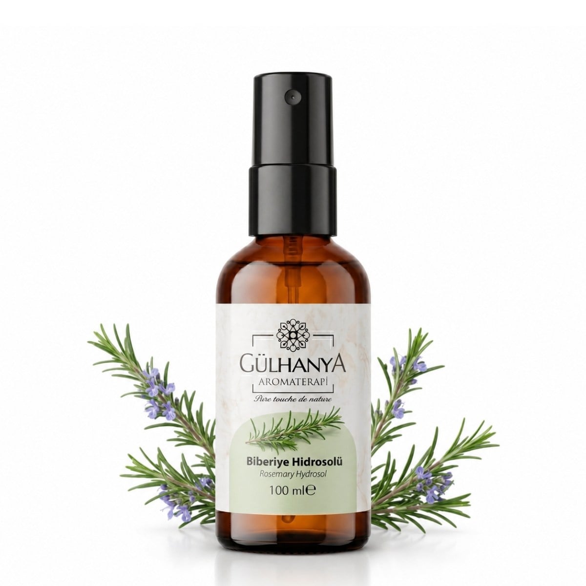 Biberiye Hidrosolü 100ml (Biberiye Suyu Güçlendirici Saç Toniği)