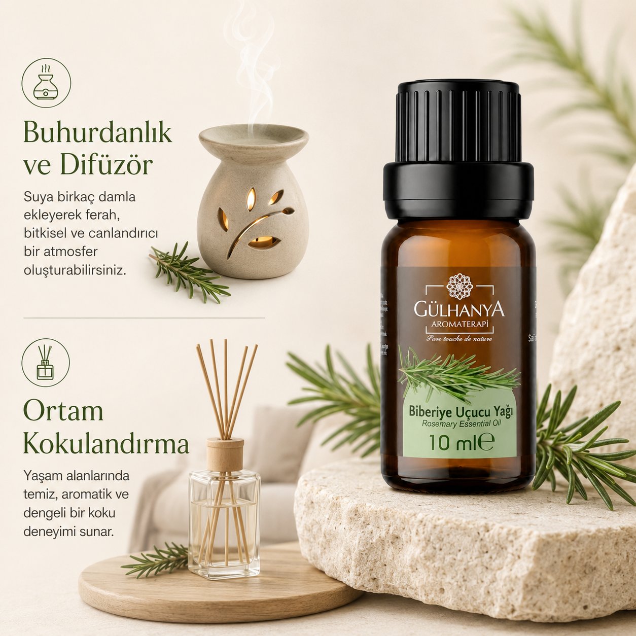 Biberiye Uçucu Yağı 10ml