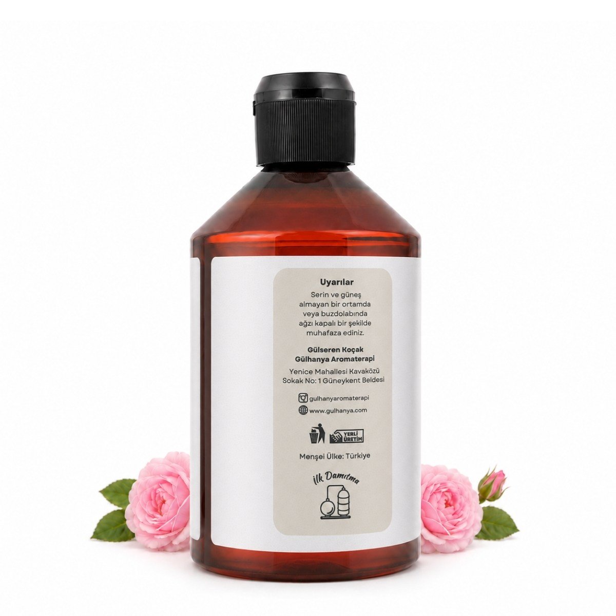 Doğal Yağlı Gül Suyu 500ml