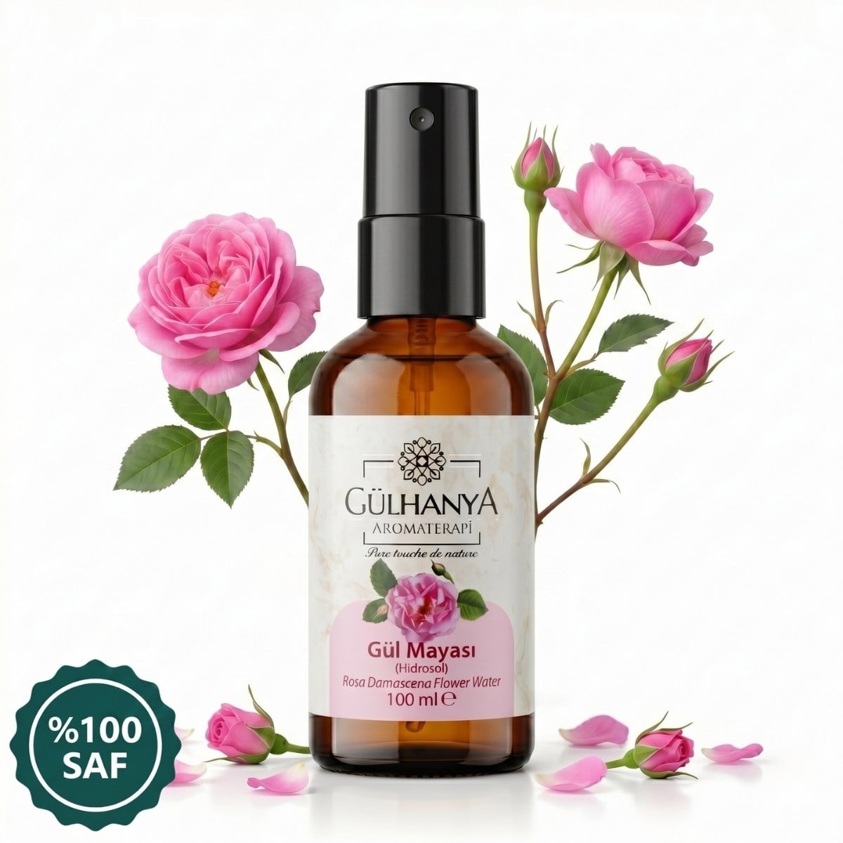 Gül Mayası 100ml (Yoğun Gül Yağlı Gül Suyu Sıkılaştırıcı, Aydınlatıcı ve Arındırıcı Tonik)