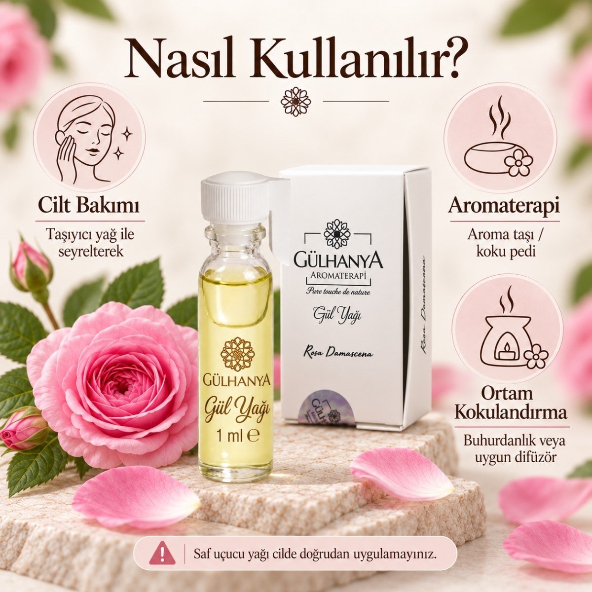 Gül Yağı 1ml