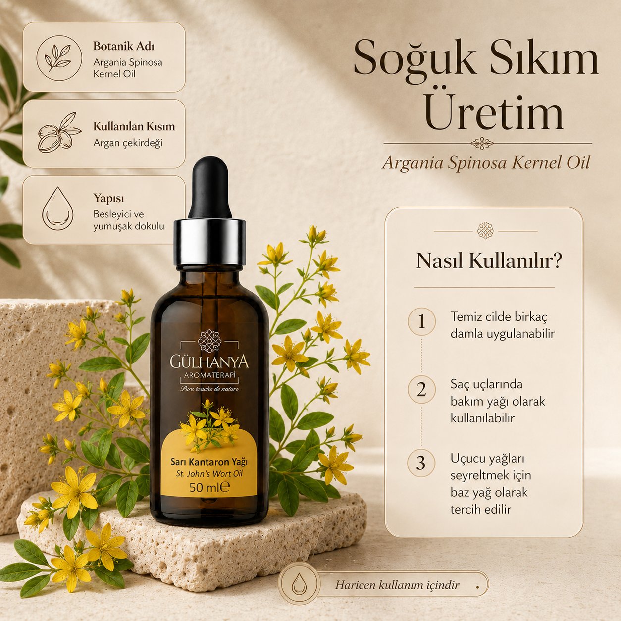 Sarı Kantaron Yağı 50ml