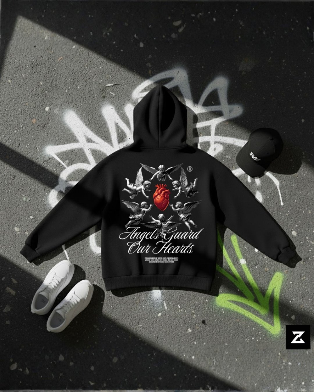 ANGEL GUARD REGULAR UNİSEX SWEATSHİRT