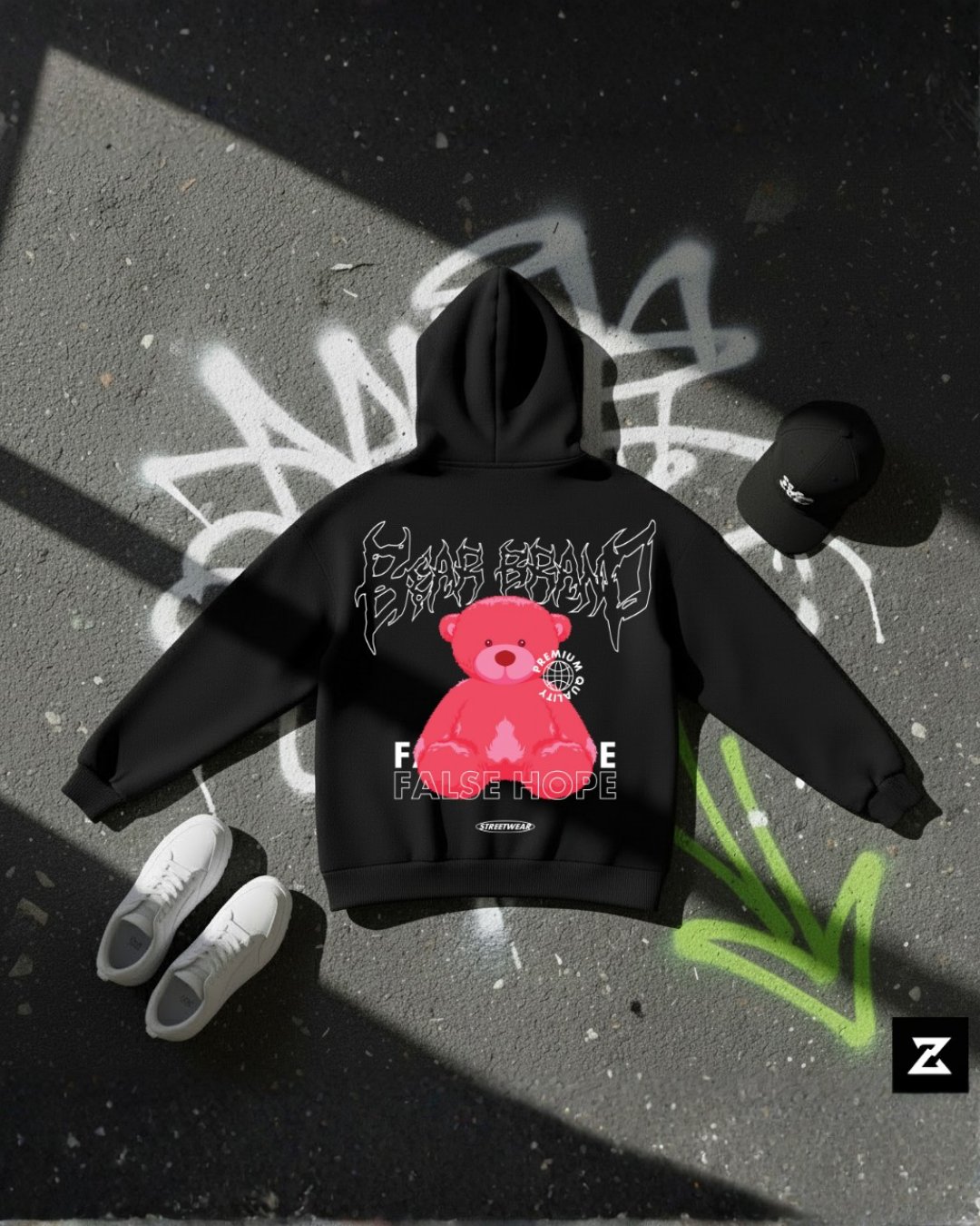 BEAR REGULAR UNİSEX SWEATSHİRT