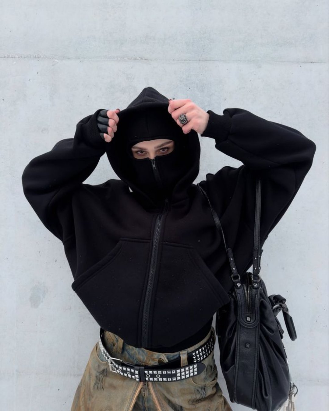 Premıum Full Zip Maskeli Ceket